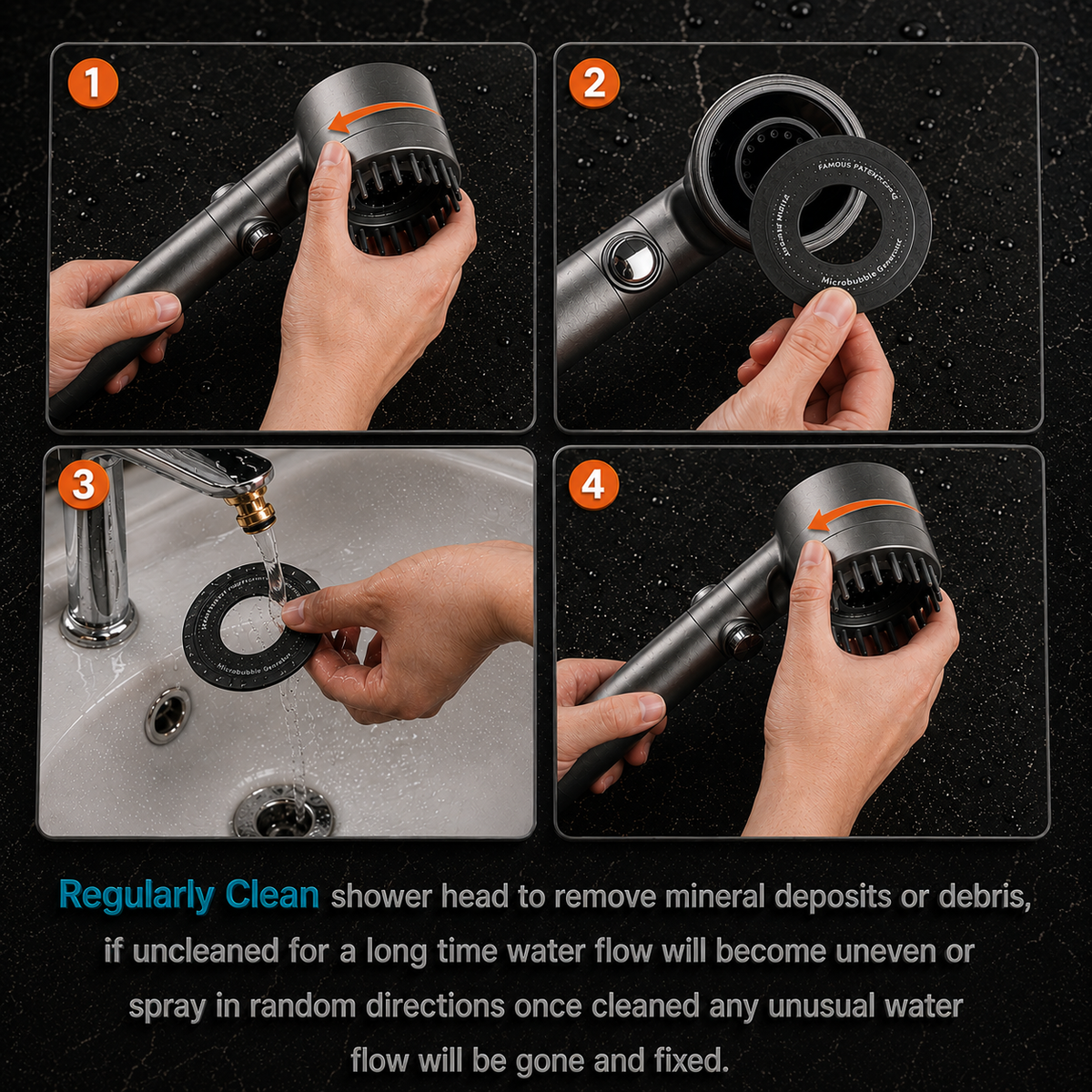 HydroBrush - Better Showers made just for you.